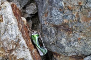 Trash on the trail